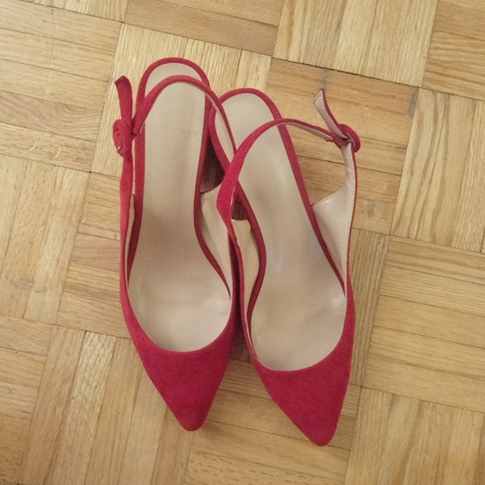 Red slingbacks - Picture 6 of 7